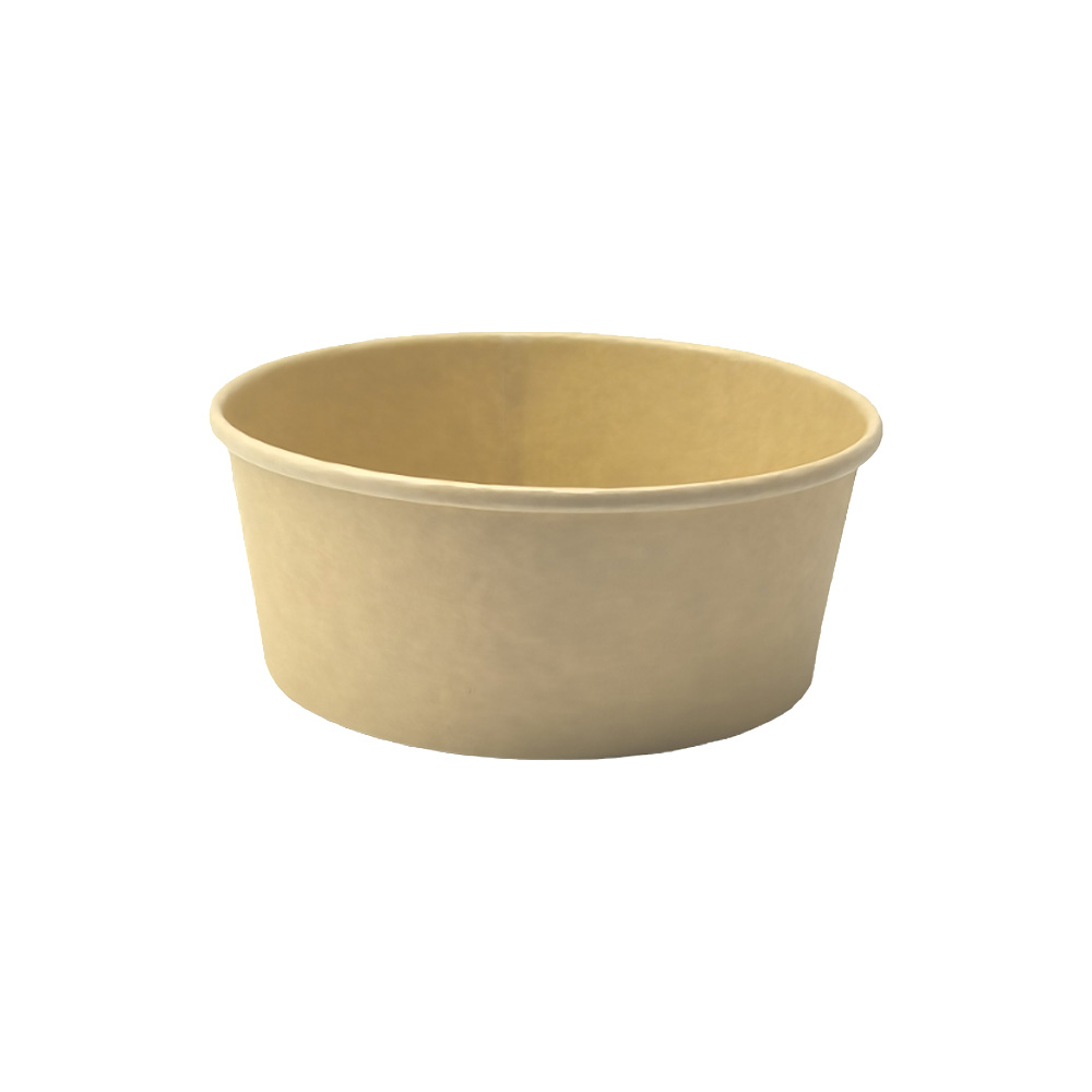 Pot salade en carton kraft brun 1250 ml